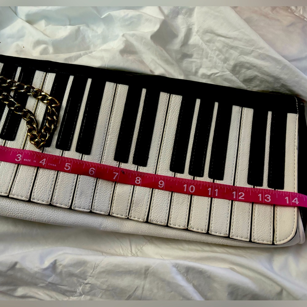 Betsey Johnson piano bag NWT